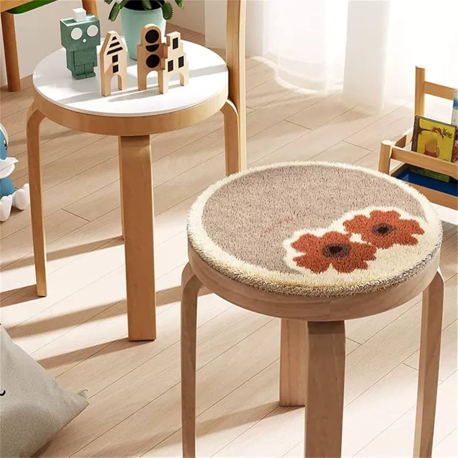 Amazon.co.jp: ラウンドチェアクッション、ラウンドスツール